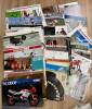 Large qty Japanese and European Motorcycle brochures 1970s onwards