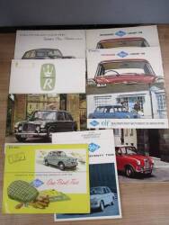 Riley and Vanden Plas car brochures 1960s/70s (9)