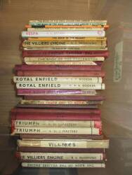 Pitman's Motorcyclist's Library and related volumes, Villiers, Triumph, Enfield, Lambretta etc (29 inc. duplicates)