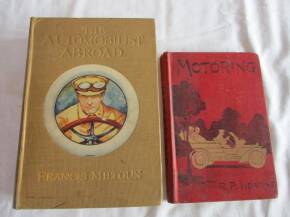 Motoring by R P Hearn c1912 t/w The Automobilist Abroad by Francis Miltoun