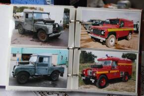 200no. Land Rover photos and other 4wd vehicles, to include fire service etc