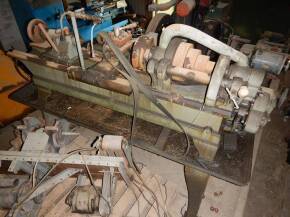 Hendy belt driven vintage lathe