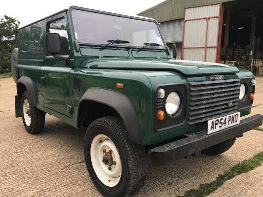 2005 2495cc Land Rover Defender 90 TDS Reg. No. AP54 PMO Chassis No. SALLDVA574A688525 This Defender has had just one owner from new up until October 2018 and is presented in highly original and standard order. All panels are stated to be original and sou