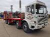1980 Leyland Octopus 30TL Beavertail Reg. No. ERX 13V Chassis No. 7903800 Fitted with a 27ft 6ins heavy duty beavertail body this Octopus liveried in white over red was subject to a full restoration in 2014 with many new parts and panels prior to the curr