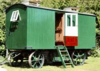 Fowler 5 berth Living Van. Ordered in 1929 by the Cable Cultivating Company for use with No.3 set, a pair of Fowler Motor Cable Ploughing Engines Nos. 18600 and 18601 which are understood to be in preservation complete with the cultivator (Steam Plough Cl