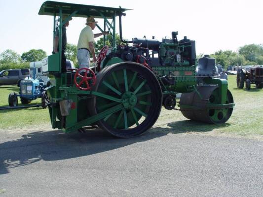 1887 Aveling & Porter Ltd Road Roller with Diesel Conversion Reg. No. AX 3590 Works No. 2291 Originally purchased by Alverstoke Local Board (later Alverstock & Gosport District Council) on the 28th July 1887 as a 10t 5NHP Road Roller. It was later sold to