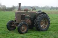 1953 FIELD MARSHALL S.IIIA single cylinder diesel TRACTOR Serial No. 15768 Fitted with a continental hitch and starting handle. An original looking tractor with good tyres all round. An ex-French tractor with 'Somme' text to the rear of the seat base and 