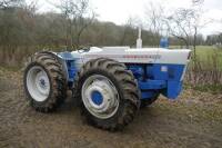 ROADLESS 115 6cylinder diesel TRACTOR Serial No. 115/5973 Fitted with a Roadless front weight block, front wheel weights, drawbar and rear linkage on 16.9-34 wheels and tyres. An earlier restoration that was running and driving well on inspection.