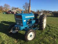 1973 FORD 4000 diesel TRACTOR Reg. No. SBF 474M Serial No. B932060 This dayshift built tractor is fitted with original PTO cover, toplink, additional auxiliary hydraulic pump and 3no. slice spool block for competition ploughing on 12.4x36 rear and 6.00-16