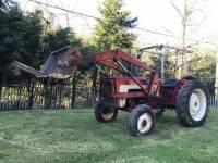 1966 INTERNATIONAL 434 diesel TRACTOR Reg. No. GDG 360D Serial No. BD15463379 The vendor reports this tractor has only done 1,640 hours.