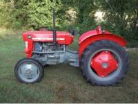 MASSEY FERGUSON 130 3cylinder diesel TRACTOR Reg. No. FWD 23C Serial No. SNMY374643 Fitted with good tinwork and working lights. V5 available.