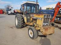 c1983 INTERNATIONAL 268 Hydro diesel TRACTOR Serial No. B520001B000853-X Fitted with rear Bomford Brigand 727 hedgecutter.