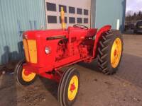 DAVID BROWN 950 4cylinder diesel TRACTOR On 12.4-32 rear and 6.00-16 front wheels and tyres. Reported by the vendor to be a good restoration.