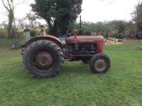 MASSEY FERGUSON 35 3cylinder diesel TRACTOR Fitted with a PUH, new tyres and roll bar. V5 available.