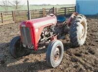 1958 MASSEY FERGUSON FE-35 4cylinder diesel TRACTOR Reg. No. RRP 652 Serial No. 108296 A straight ex-farm example with V5 available.