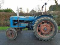 FORDSON Super Major 4cylinder diesel TRACTOR Reported by the vendor to be in very original condition.