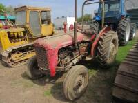 MASSEY FERGUSON 35X 3cylinder diesel TRACTOR Reg. No. AAV 82B (expired) Serial No. SNMY350043 Fitted with a rollbar and presented in original condition