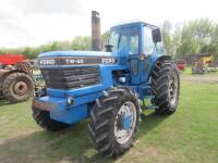 1986 FORD TW-25 6cylinder diesel TRACTOR Reg. No. C995 FKH Serial No. 914869 Fitted with PAVT rear wheel rims, rear linkage, PUH and Q cab.