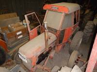 NUFFIELD 4/25 4cylinder diesel TRACTOR Reg. No. Q622 RRD (expired) Fitted with rear grassland tyres, Winsam cab and rear linkage