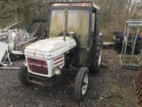 NICKERSON Turf Master 4cylinder diesel TRACTOR Stated to be a hedgerow find