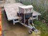 Ifor Williams tandem axle 16ft trailer c/w Ox electric winch