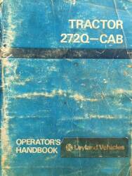 Leyland tractor 272 Q-Cab operators handbook
