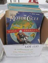 A collection of The Motor Cycle Magazine ranging from June 1953-July1958