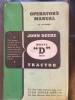 John Deere tractor Model D operators manual