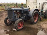 1936 McCORMICK-DEERING WK40 6cylinder petrol/paraffin TRACTOR. Serial No. WKC2900. Part of a private collection for many years and fitted with Firestone rear grass tyres, good tin work and paint.