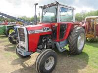 MASSEY FERGUSON 590 diesel TRACTORSerial No. 380225Fitted with Multi-Power, 2 door cab, PUH and showing 4,926hours