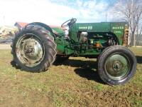 OLIVER Super 55 diesel TRACTOR Showing 2,691 hours with straight tinwork. A recent Italian import.