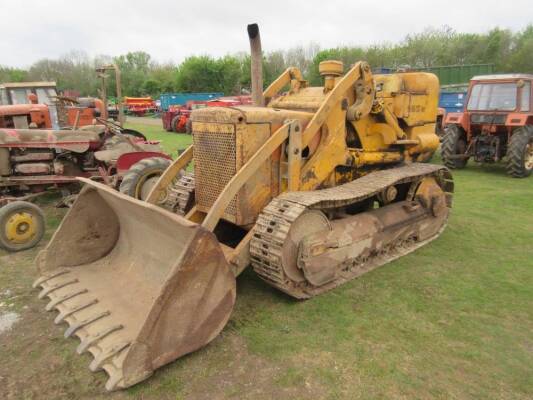 CATERPILLAR 955H 4cylinder diesel CRAWLER TRACTOR Fitted with a front loading shovel and bucket