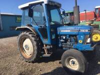 FORD 7610 2wd TRACTORFitted with new radiator, turbo and Q cab 