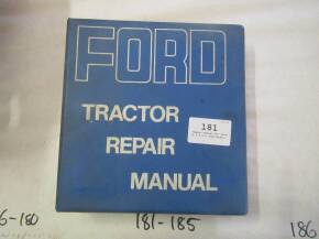 Repair manual for Ford 2,3,4,5 & 7000 models