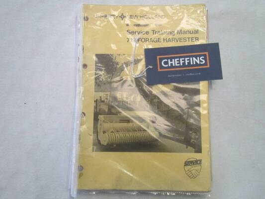 Forage Harvester and baler service manuals (2)