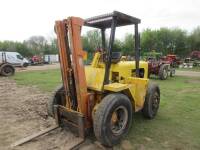 TRACK MARSHALL diesel FIXED MAST FORKLIFT Fitted with a Perkins 3654 engine