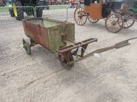 Three wheeled water cart manufactured by Ryburgh Foundry, Norfolk