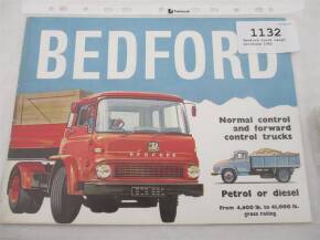 Bedford truck range brochure 1962