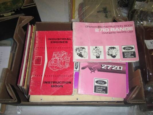 Qty Ford industrial engine manuals