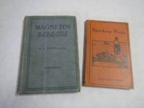 Magnetos by A. Young c1920 and Spark Plug by Young and Warren c1922 (2)