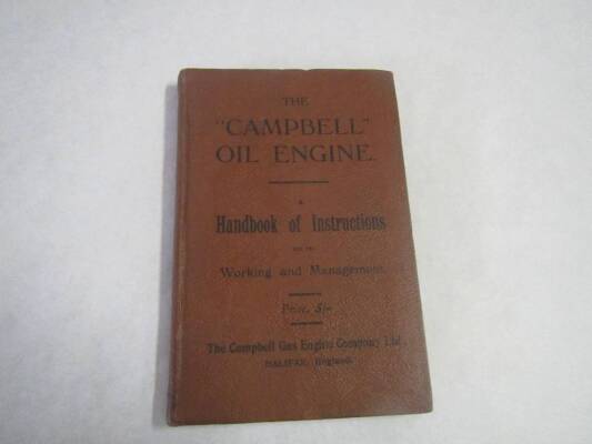 The Campbell oil engine instruction book c1913