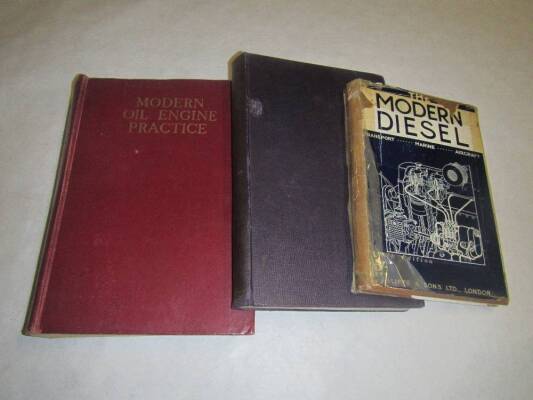 Diesel Engines c1950 books (3)