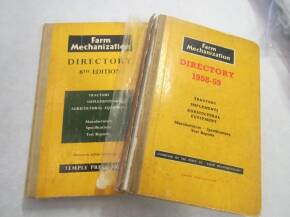 Farm Mechanization Directory 1958-59 t/w another