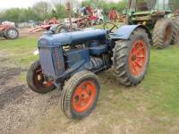 FORDSON Standard N 4cylinder petrol/paraffin TRACTOR Fitted with a water washer air cleaner. Finished in blue and stated to be an earlier restoration.