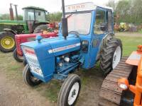 1973 Ford 3000 Force diesel tractor. Serial No. B932763. Fitted with Ford safety cab and PUH