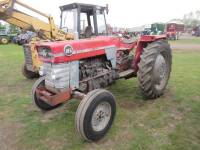 1970 MASSEY FERGUSON 165 diesel TRACTOR. Serial No. 582736. Fitted with Multi-Power, PAS, autohitch and PUH. V5 available