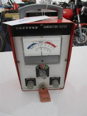 Crypton combustion tester