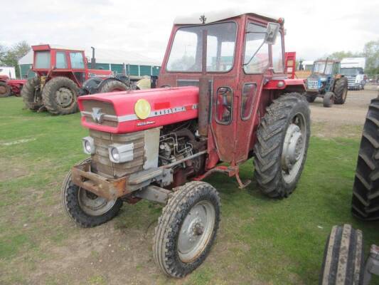 Massey Ferguson 165 Multi Power 4cylinder Diesel Tractor Serial No 534443 Fitted With A 203