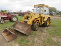 MASSEY FERGUSON 40 3cylinder diesel BACK HOE LOADER Fitted with new rear tyres, new power steering pump, loader rams resealed and a selection of ditching and digging buckets