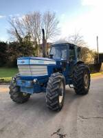 FORD TW-25 diesel TRACTORFitted with inner and outer wheel weights, PUH and showing 6,775hours